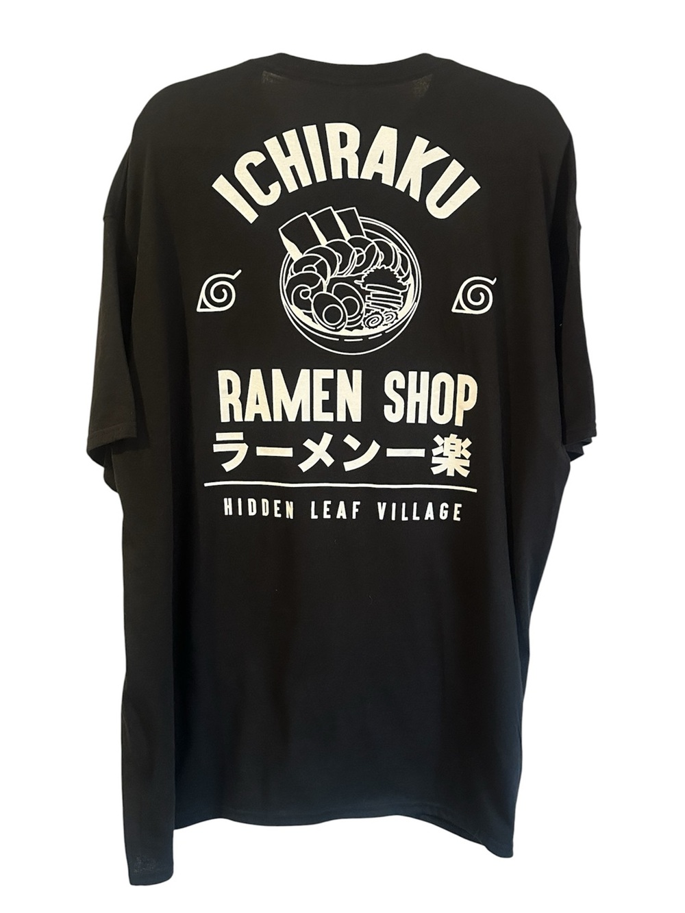 Naruto Ramen Hidden Leaf Village Tee NWT men’s 2XL